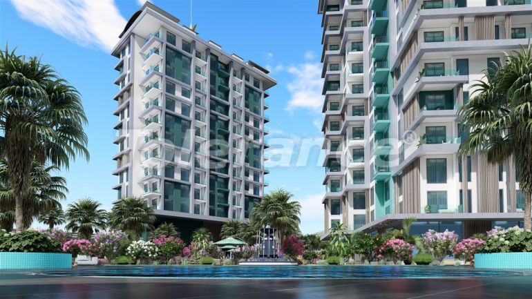 Appartement du développeur еn Kargıcak, Alanya vue sur la mer piscine versement - acheter un bien immobilier en Turquie - 41159