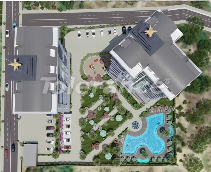 Apartment from the developer in Kargicak, Alanya with sea view with pool - 41161 Apartment from the developer in Kargicak, Alanya with sea view with pool - buy realty in Turkey - 41161