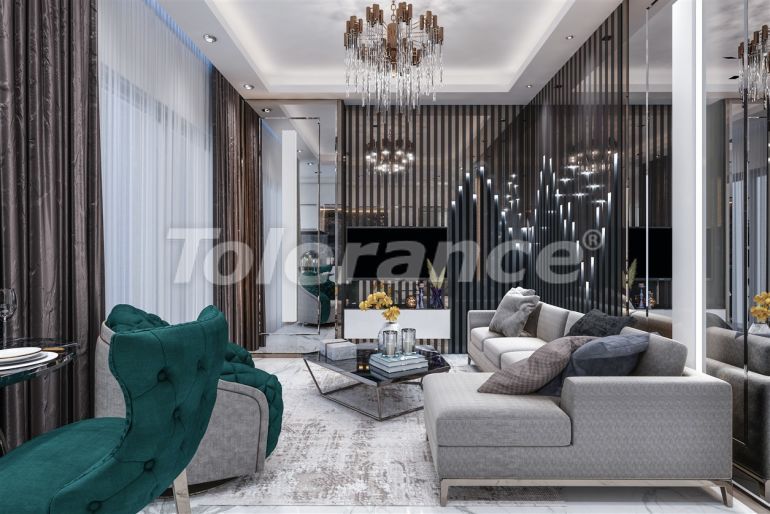 Apartment from the developer in Kargicak, Alanya with sea view with pool - 41162 Apartment from the developer in Kargicak, Alanya with sea view with pool - buy realty in Turkey - 41162