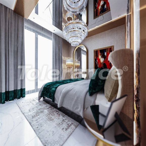 Apartment from the developer in Kargicak, Alanya with sea view with pool - 41163 Apartment from the developer in Kargicak, Alanya with sea view with pool - buy realty in Turkey - 41163