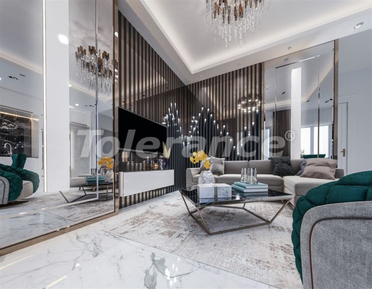 Apartment from the developer in Kargicak, Alanya with sea view with pool - 41167 Apartment from the developer in Kargicak, Alanya with sea view with pool - buy realty in Turkey - 41167