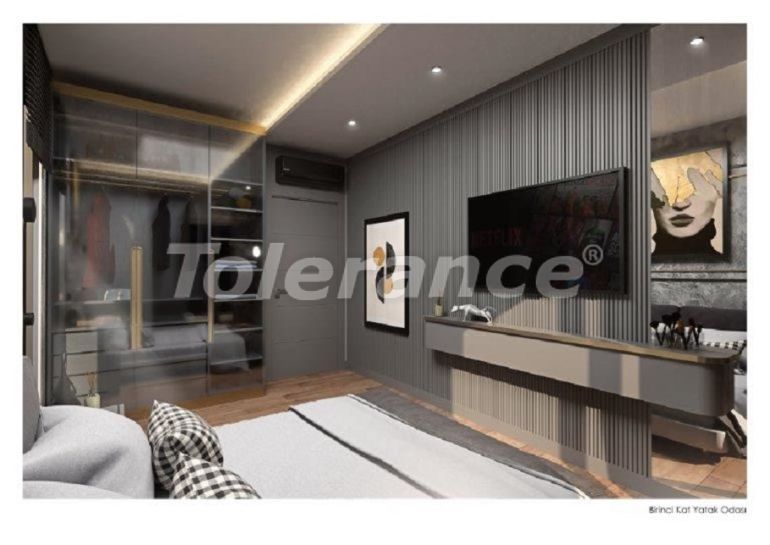 Apartment from the developer in Kargicak, Alanya with sea view with pool - 41183 Apartment from the developer in Kargicak, Alanya with sea view with pool - buy realty in Turkey - 41183