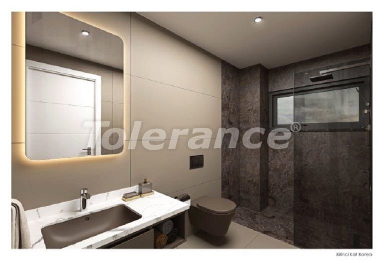 Apartment from the developer in Kargicak, Alanya with sea view with pool - 41187 Apartment from the developer in Kargicak, Alanya with sea view with pool - buy realty in Turkey - 41187
