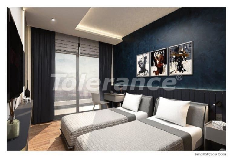 Apartment from the developer in Kargicak, Alanya with sea view with pool - 41188 Apartment from the developer in Kargicak, Alanya with sea view with pool - buy realty in Turkey - 41188