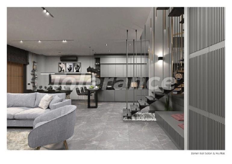 Apartment from the developer in Kargicak, Alanya with sea view with pool - 41189 Apartment from the developer in Kargicak, Alanya with sea view with pool - buy realty in Turkey - 41189