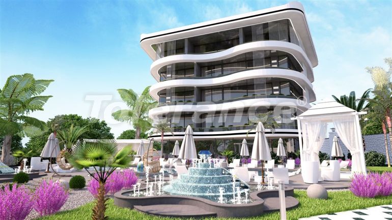Apartment from the developer in Kargicak, Alanya with sea view with pool - buy realty in Turkey - 50273