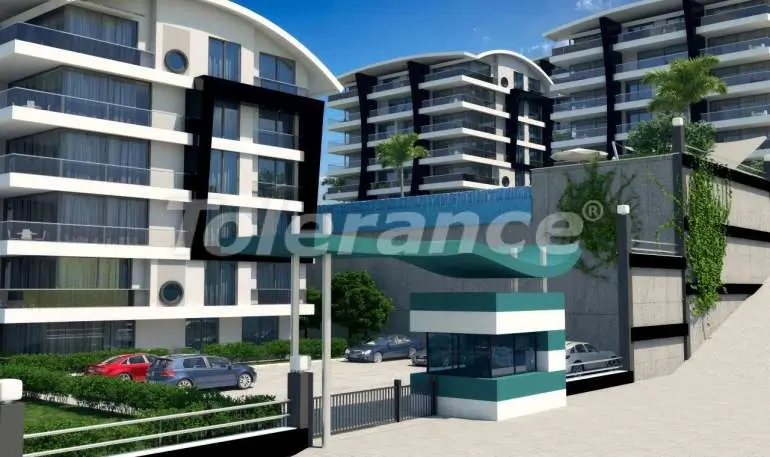 آپارتمان از سازنده که در کاراجیک, آلانیا منظره دریا استخر - خرید ملک در ترکیه - 5321