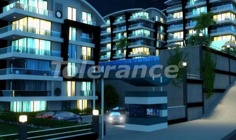 Apartment du développeur еn Kargıcak, Alanya vue sur la mer piscine - acheter un bien immobilier en Turquie - 5322