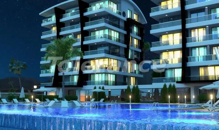 Apartment from the developer in Kargicak, Alanya with sea view with pool - 5323 Apartment from the developer in Kargicak, Alanya with sea view with pool - buy realty in Turkey - 5323