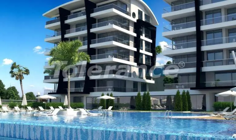 Apartment from the developer in Kargicak, Alanya with sea view with pool - 5327 Apartment from the developer in Kargicak, Alanya with sea view with pool - buy realty in Turkey - 5327