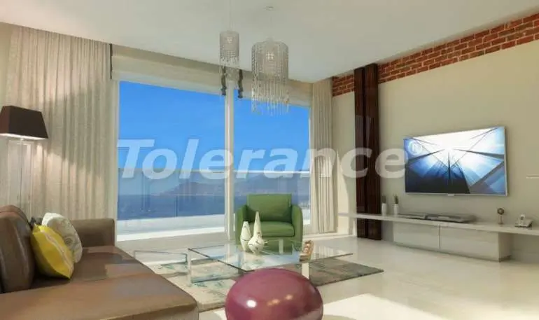 Apartment from the developer in Kargicak, Alanya with sea view with pool - 5338 Apartment from the developer in Kargicak, Alanya with sea view with pool - buy realty in Turkey - 5338
