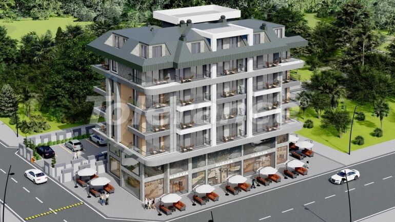 Apartment from the developer in Kargicak, Alanya with pool with installment - buy realty in Turkey - 61210