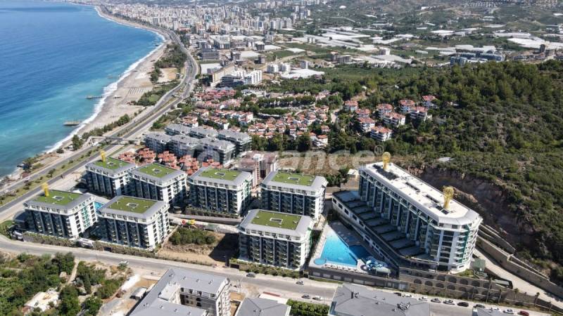 Apartment from the developer in Kargicak, Alanya with pool - buy realty in Turkey - 127478