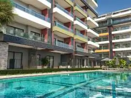 Apartment from the developer in Kargicak, Alanya with sea view with pool with installment - buy realty in Turkey - 18128