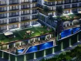 Apartment from the developer in Kargicak, Alanya with sea view with pool with installment - buy realty in Turkey - 20713