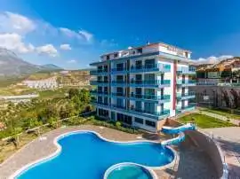 Appartement du développeur еn Kargıcak, Alanya vue sur la mer piscine - acheter un bien immobilier en Turquie - 28709