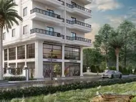 Apartment in Kargicak, Alanya sea view pool - buy realty in Turkey - 39289