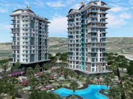 Appartement du développeur еn Kargıcak, Alanya vue sur la mer piscine versement - acheter un bien immobilier en Turquie - 41153