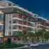 Apartment from the developer in Kargicak, Alanya with sea view with pool with installment - buy realty in Turkey - 18143