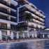 Apartment from the developer in Kargicak, Alanya with sea view with pool - buy realty in Turkey - 49144