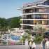 Apartment from the developer in Kargicak, Alanya with sea view with pool - buy realty in Turkey - 50268