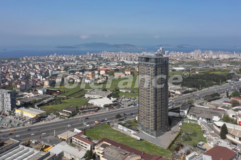 Appartement du développeur еn Kartal, Istanbul vue sur la mer piscine versement - acheter un bien immobilier en Turquie - 57755