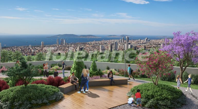 Apartment from the developer in Kartal, İstanbul with sea view with pool - 65405 Apartment from the developer in Kartal, İstanbul with sea view with pool - buy realty in Turkey - 65405