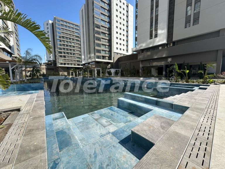 Apartment in Kepez, Antalya meeresblick pool - immobilien in der Türkei kaufen - 108114