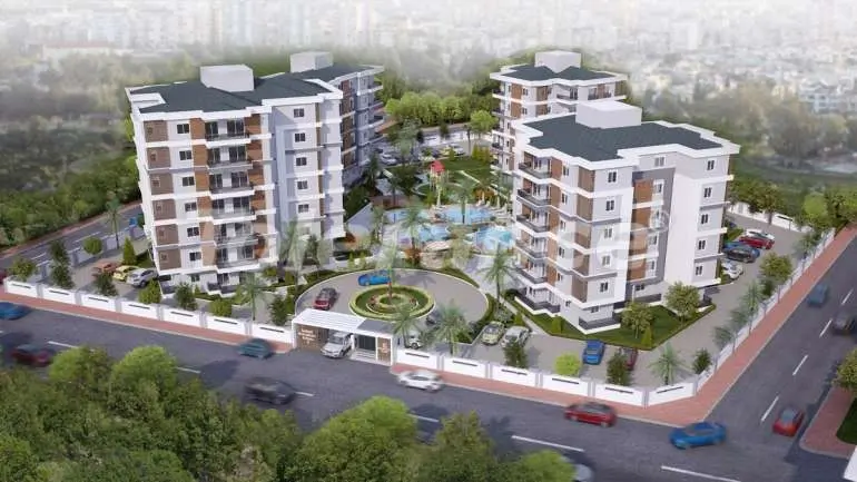 Apartment du développeur еn Kepez, Antalya piscine - acheter un bien immobilier en Turquie - 12071