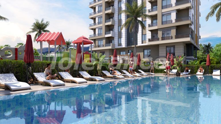 Apartment vom entwickler in Kepez, Antalya pool ratenzahlung - immobilien in der Türkei kaufen - 128008
