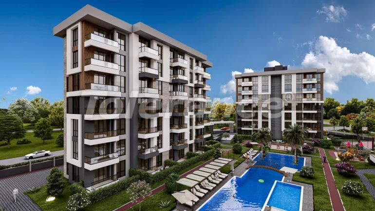 Apartment vom entwickler in Kepez, Antalya pool ratenzahlung - immobilien in der Türkei kaufen - 128217