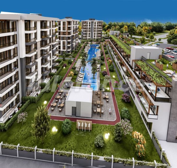 شقق من المتعهد في:في كيبيز, أنطاليا مسبح تقسيط - شراء عقار في تركيا - 128219