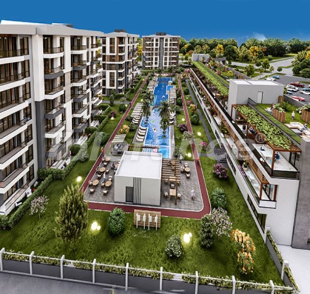 شقق من المتعهد في:في كيبيز, أنطاليا مسبح تقسيط - شراء عقار في تركيا - 128220