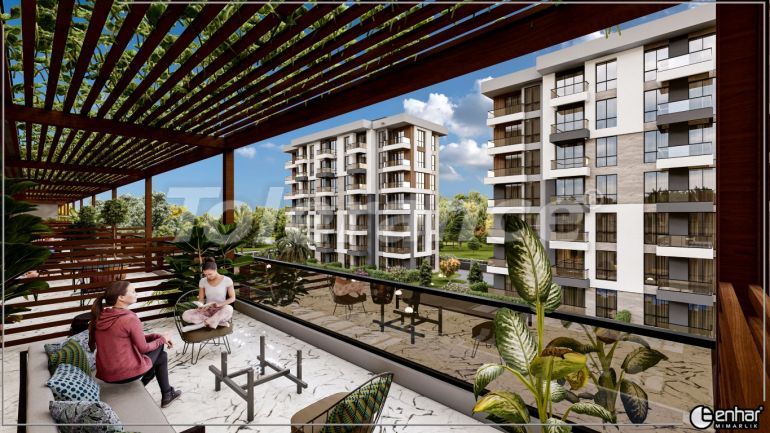 شقق من المتعهد في:في كيبيز, أنطاليا مسبح تقسيط - شراء عقار في تركيا - 128222