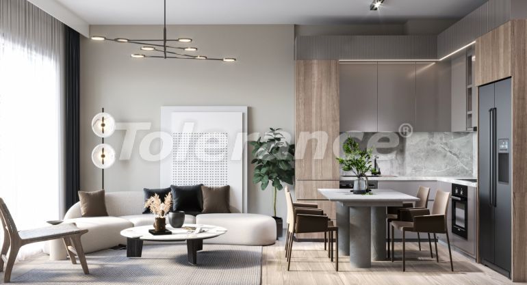 شقق من المتعهد في:في كيبيز, أنطاليا مسبح تقسيط - شراء عقار في تركيا - 128230