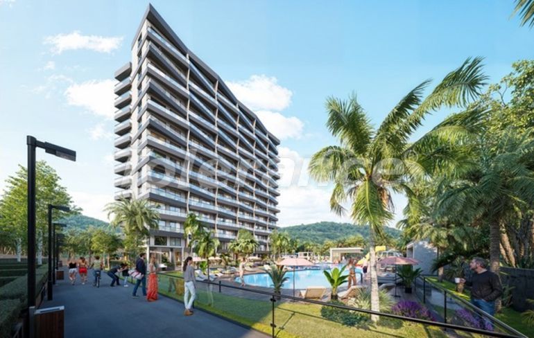 Apartment from the developer in Kepez, Antalya with pool - buy realty in Turkey - 130027
