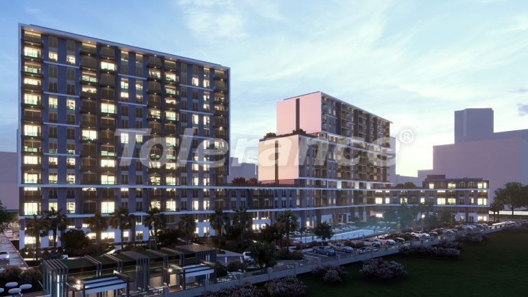 Appartement van de ontwikkelaar in Kepez, Antalya met zwembad in termijnen - onroerend goed kopen in Turkije - 146952