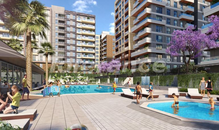 Appartement van de ontwikkelaar in Kepez, Antalya zwembad afbetaling - onroerend goed kopen in Turkije - 30964