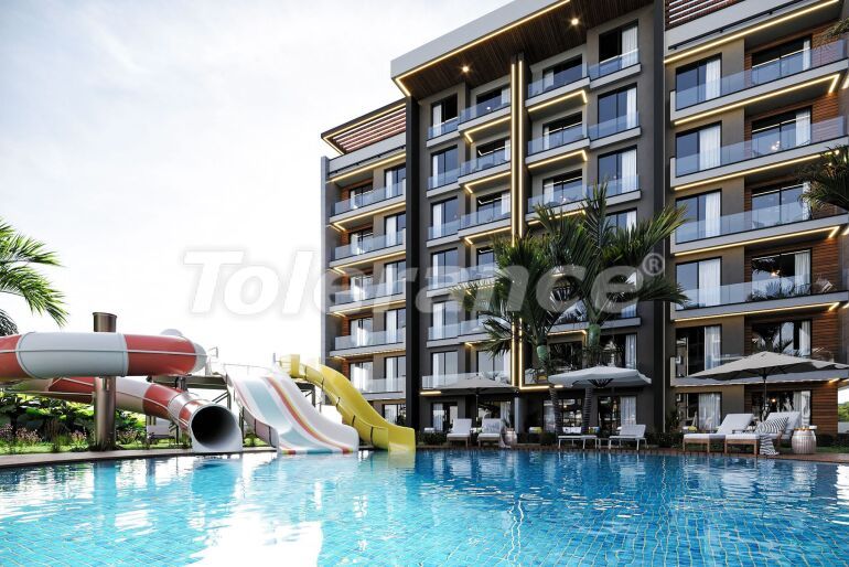 آپارتمان از سازنده که در کِپِز, آنتالیا استخر اقساط - خرید ملک در ترکیه - 63175