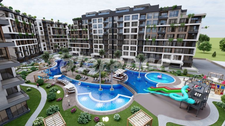 Appartement du développeur еn Kepez, Antalya piscine - acheter un bien immobilier en Turquie - 67424