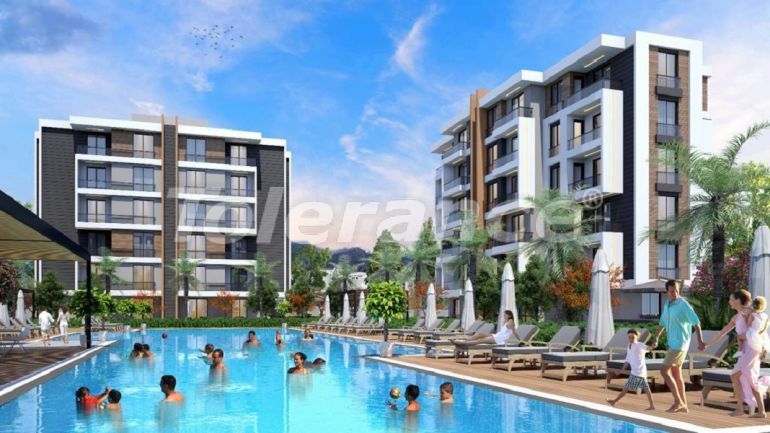 Appartement van de ontwikkelaar in Kepez, Antalya zwembad - onroerend goed kopen in Turkije - 70308