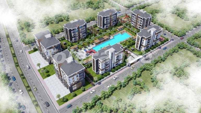Appartement du développeur еn Kepez, Antalya piscine - 70321 Appartement du développeur еn Kepez, Antalya piscine - acheter un bien immobilier en Turquie - 70321