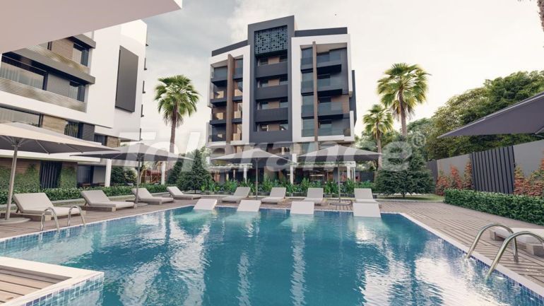 Apartment from the developer in Kepez, Antalya with pool with installment - buy realty in Turkey - 79639