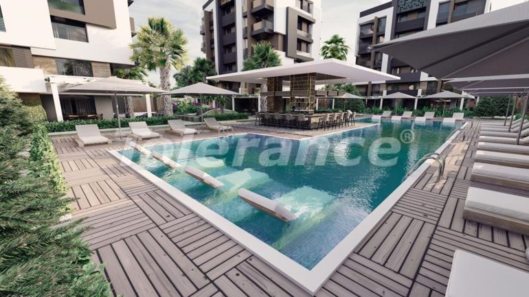Appartement du développeur еn Kepez, Antalya piscine - acheter un bien immobilier en Turquie - 79640