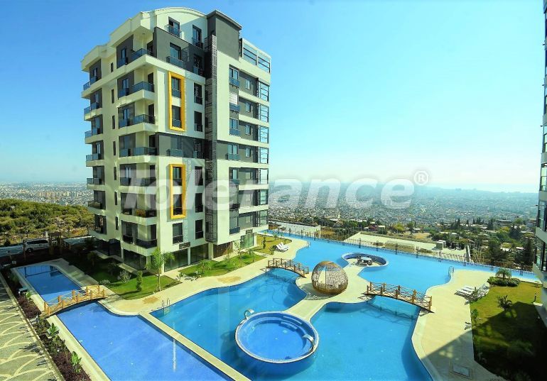 Appartement van de ontwikkelaar in Kepez, Antalya zeezicht zwembad - onroerend goed kopen in Turkije - 99465