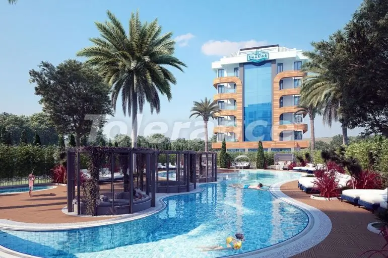 Apartment in Kestel, Alanya with sea view with pool - 29161 Apartment in Kestel, Alanya with sea view with pool - buy realty in Turkey - 29161