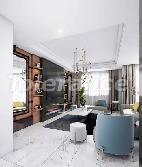 Apartment in Kestel, Alanya with sea view with pool - 29169 Apartment in Kestel, Alanya with sea view with pool - buy realty in Turkey - 29169