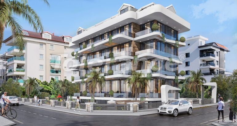 Apartment vom entwickler in Kestel, Alanya meeresblick pool ratenzahlung - immobilien in der Türkei kaufen - 63404