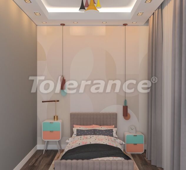 Apartment in Kestel, Alanya with sea view - 63436 Apartment in Kestel, Alanya with sea view - buy realty in Turkey - 63436