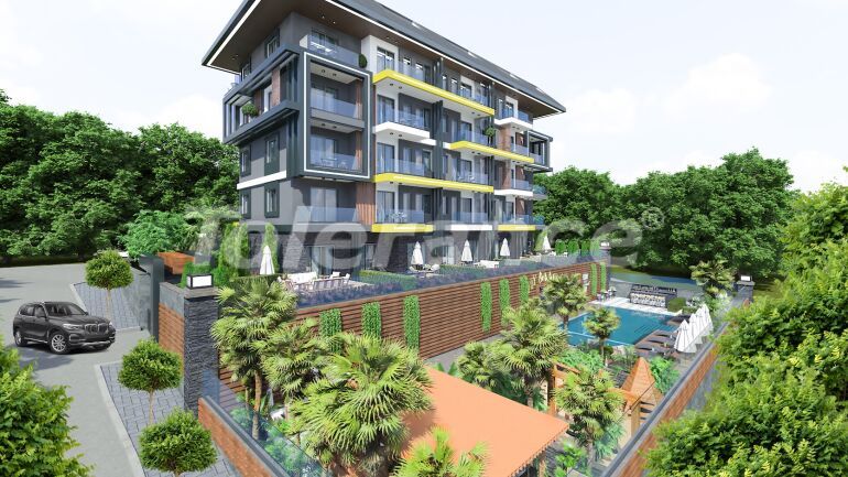Apartment from the developer in Kestel, Alanya with sea view with installment - buy realty in Turkey - 63439